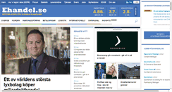 Desktop Screenshot of ehandel.se